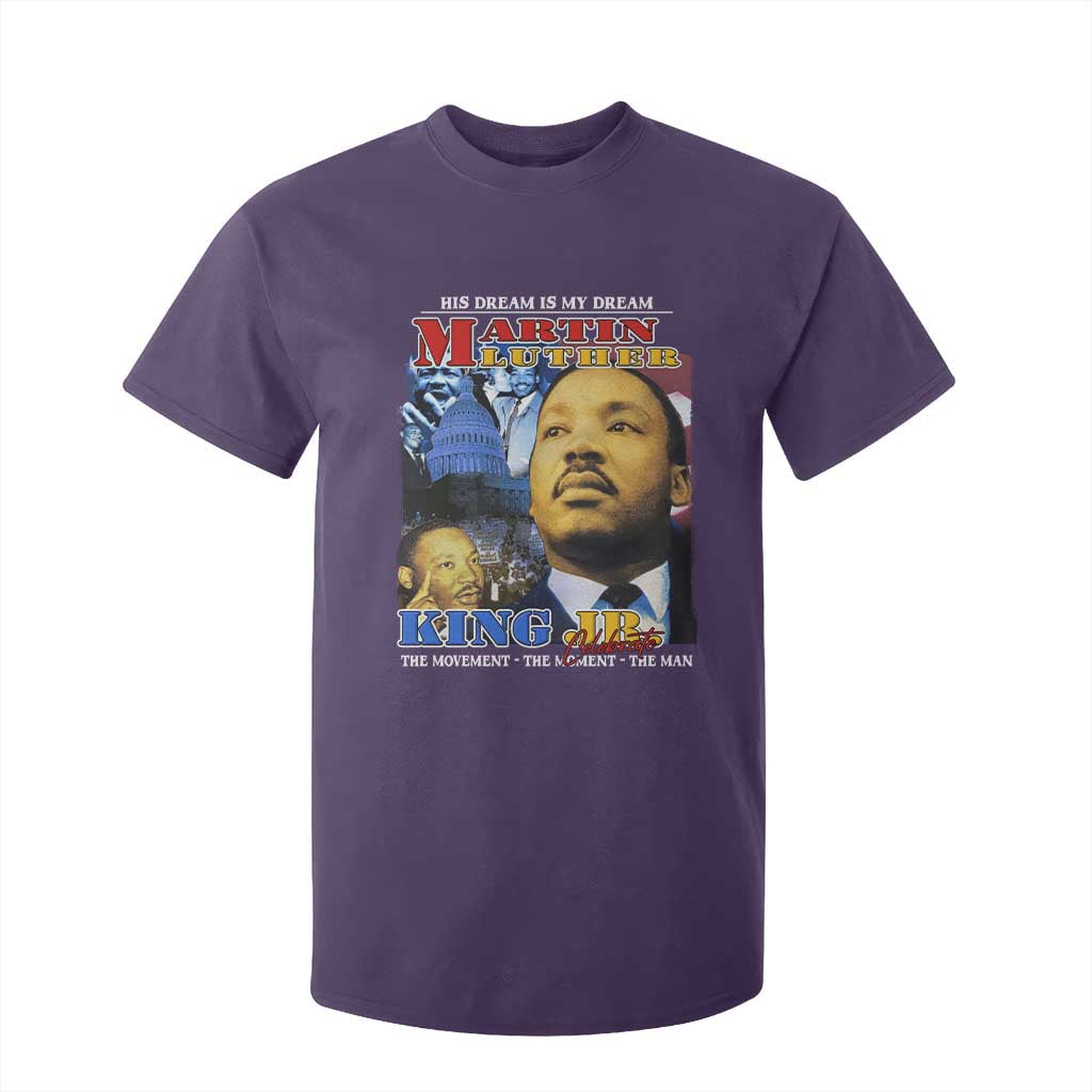 Martin Luther King Jr T Shirt For Kid His Dream Is My Dream American Flag Black History MLK Day