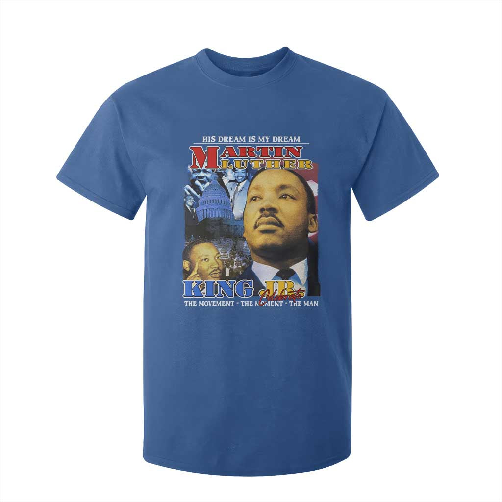 Martin Luther King Jr T Shirt For Kid His Dream Is My Dream American Flag Black History MLK Day