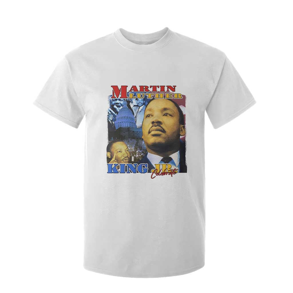Martin Luther King Jr T Shirt For Kid His Dream Is My Dream American Flag Black History MLK Day