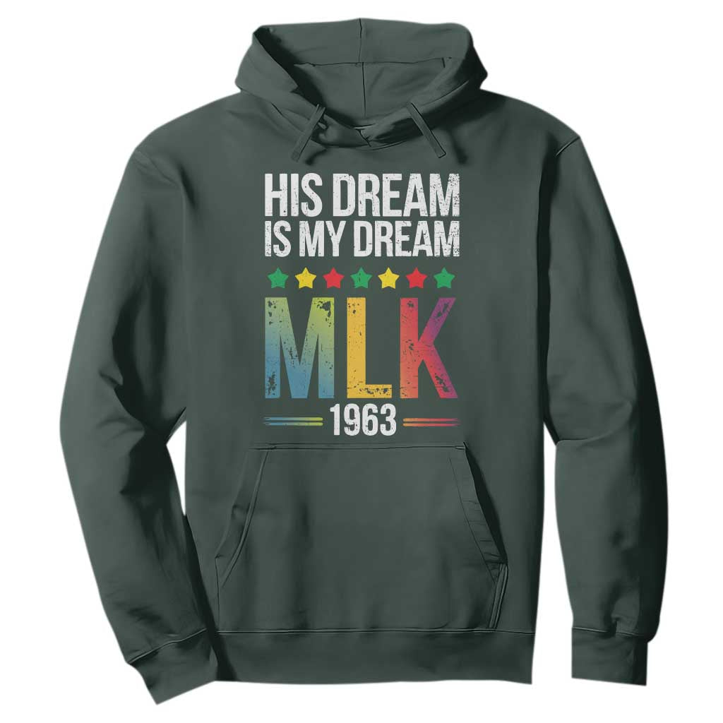 Martin Luther King Jr Hoodie His Dream Is My Dream 1963 Black History Pride