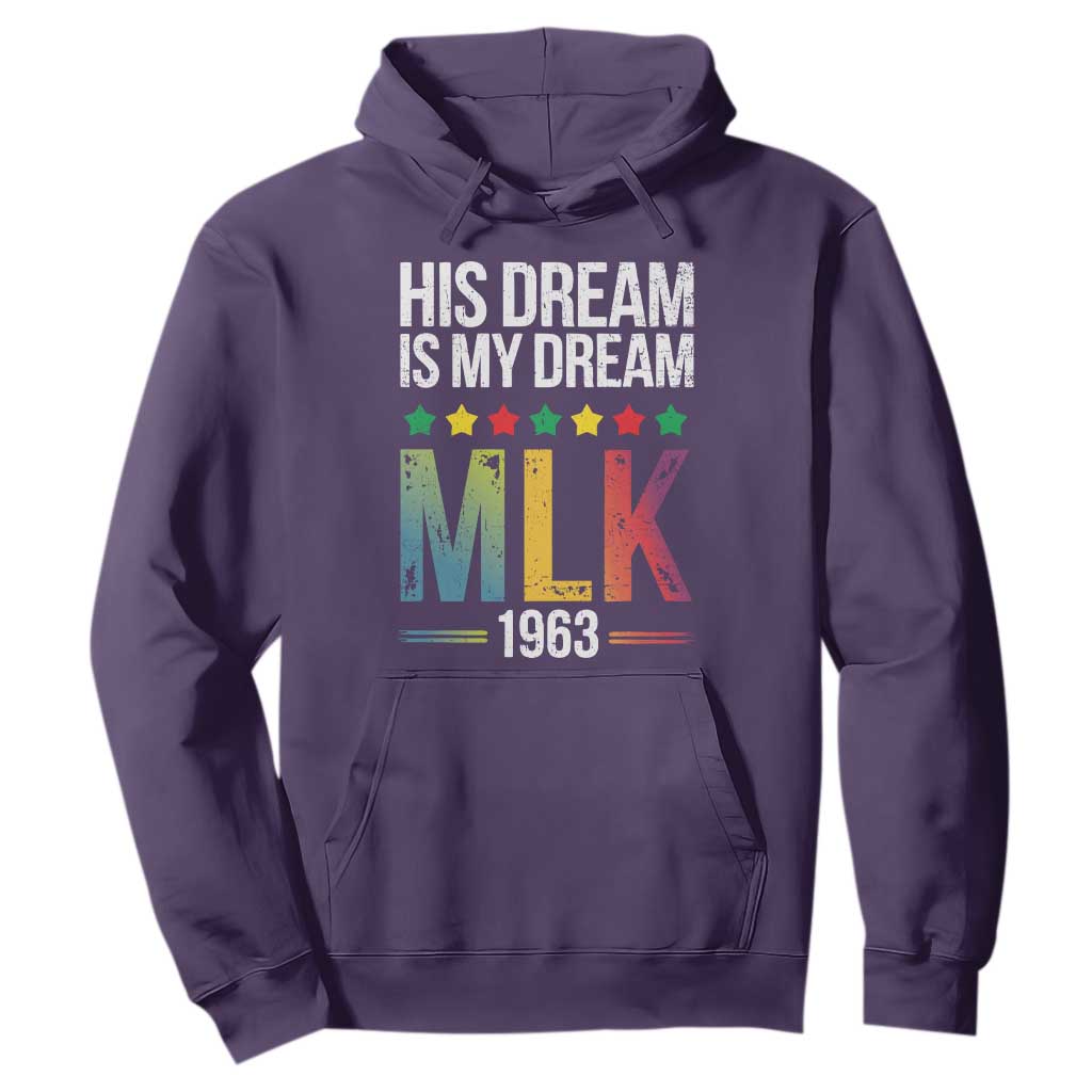 Martin Luther King Jr Hoodie His Dream Is My Dream 1963 Black History Pride