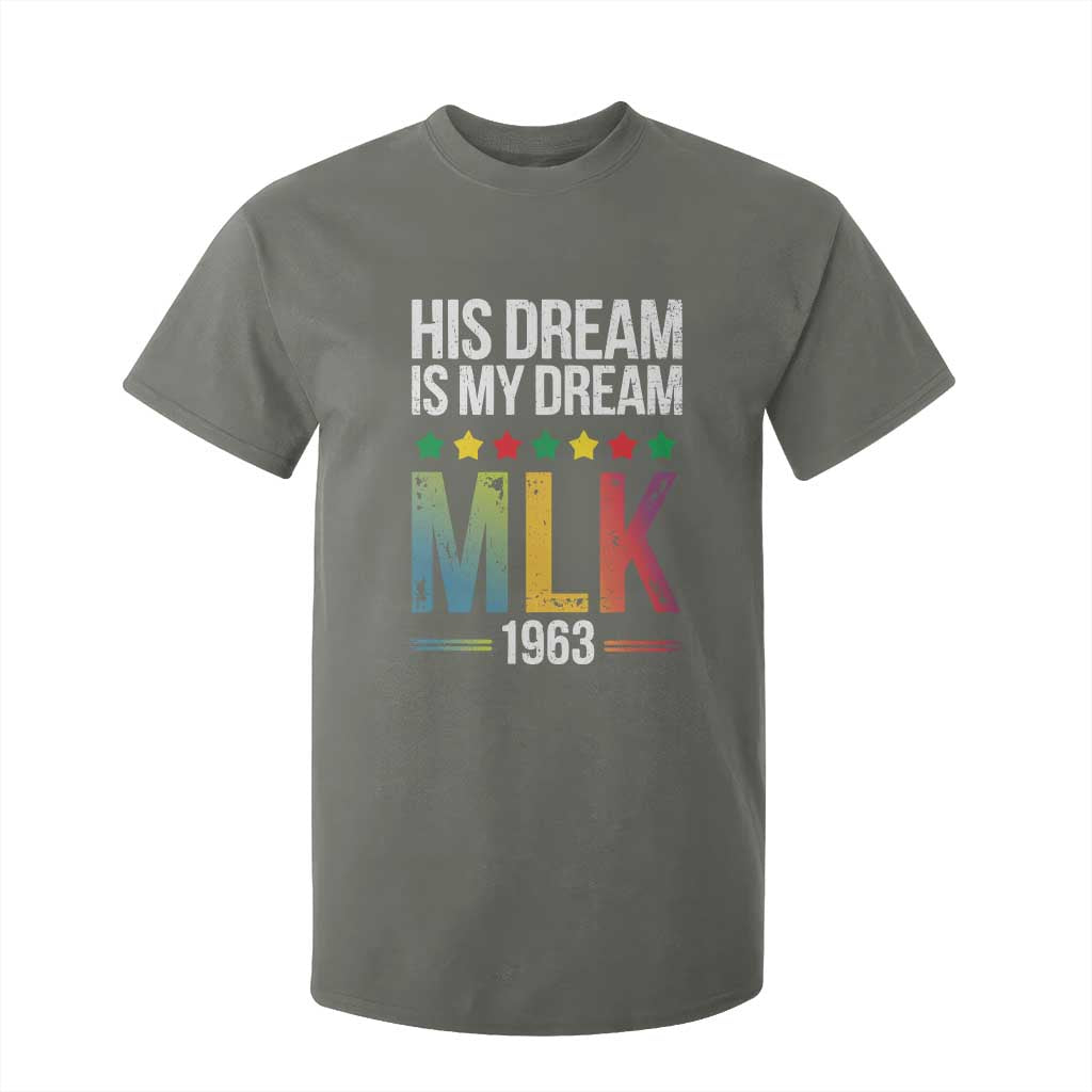 Martin Luther King Jr T Shirt For Kid His Dream Is My Dream 1963 Black History Pride