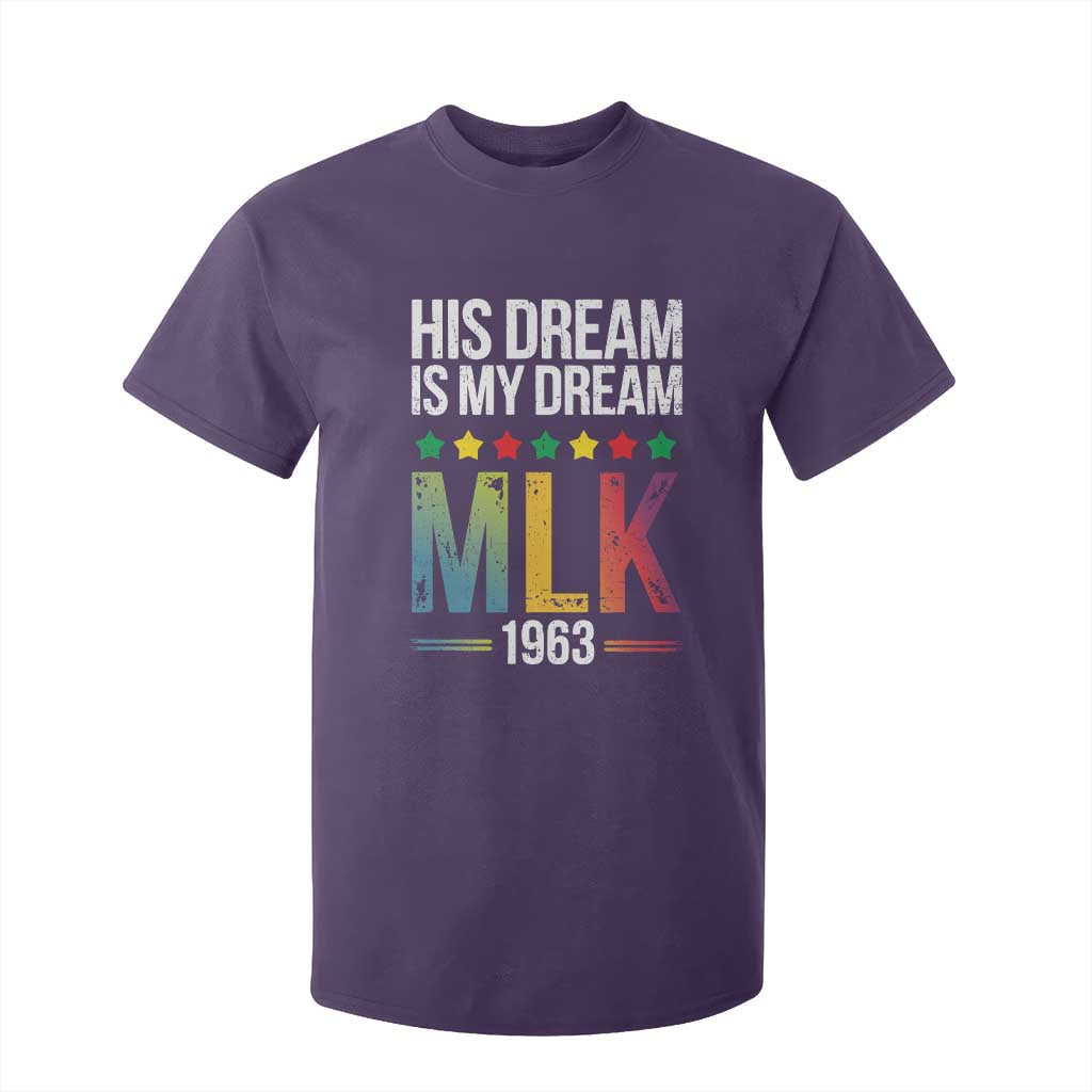 Martin Luther King Jr T Shirt For Kid His Dream Is My Dream 1963 Black History Pride