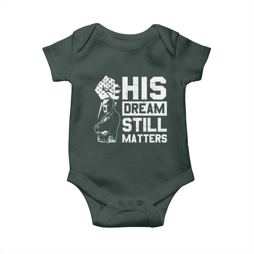 Martin Luther King Jr Baby Onesie His Dream Still Matters MLK