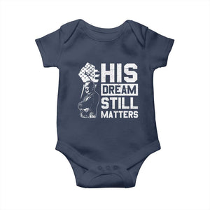 Martin Luther King Jr Baby Onesie His Dream Still Matters MLK