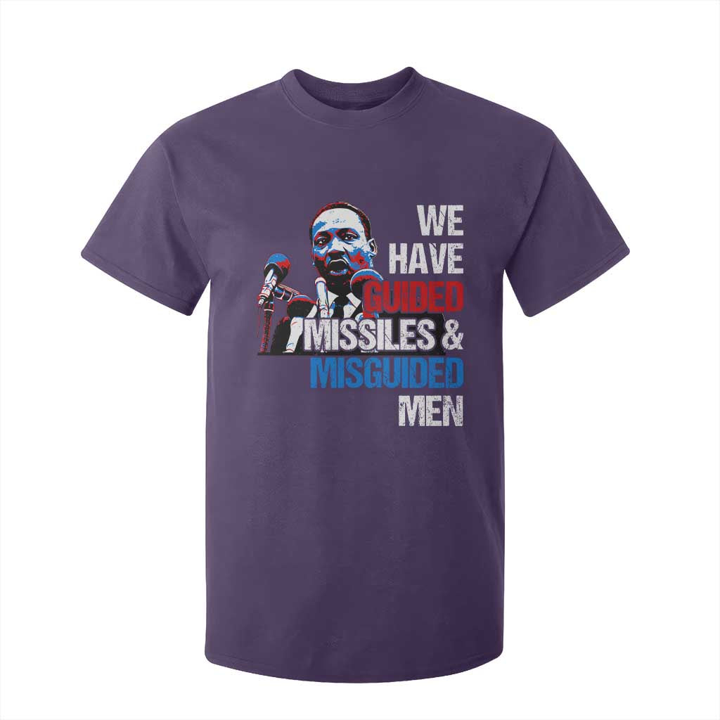 Martin Luther King Jr T Shirt For Kid We Have Guided Missiles And Misguided Men MLK