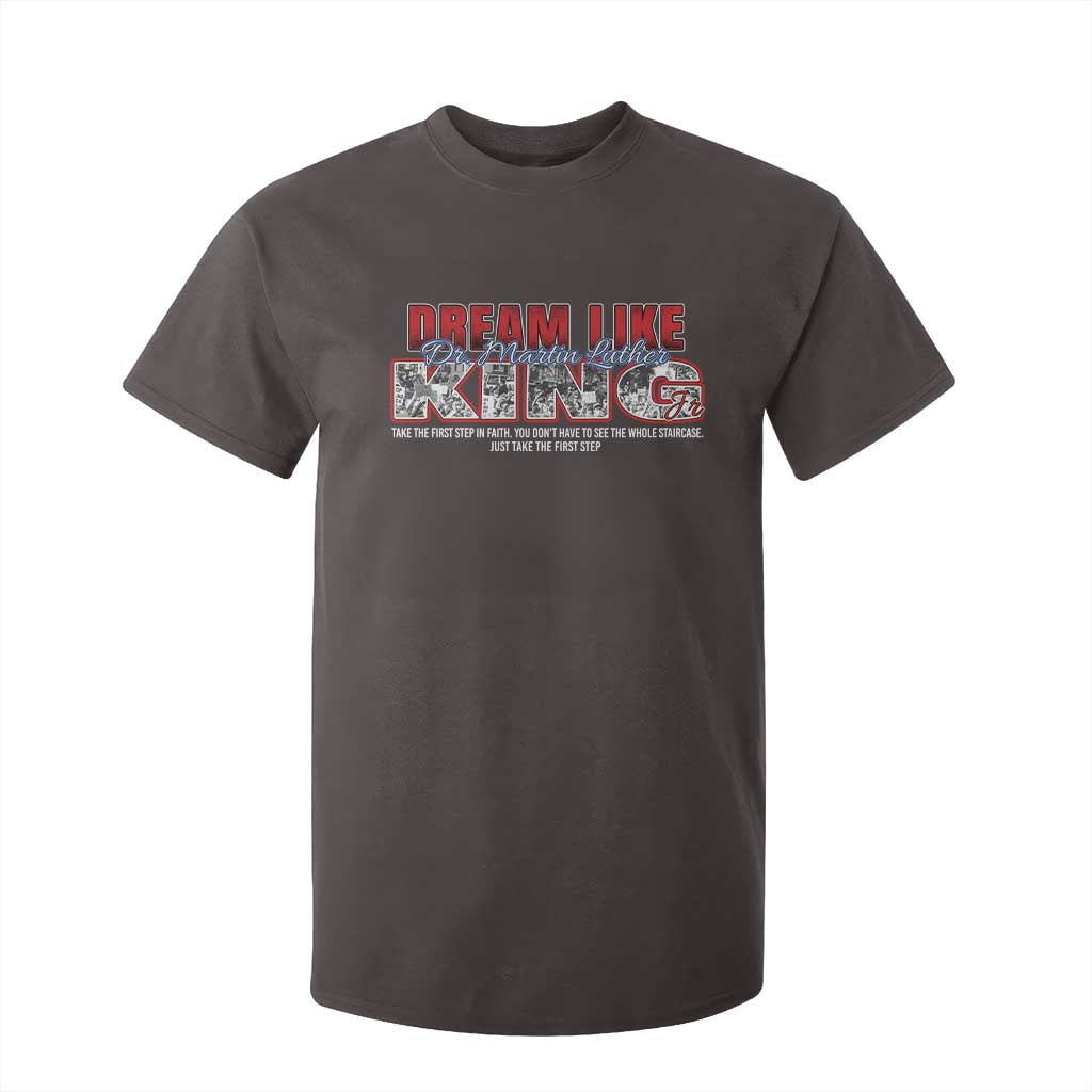 Martin Luther King Jr T Shirt For Kid Just Take The First Step MLK Day