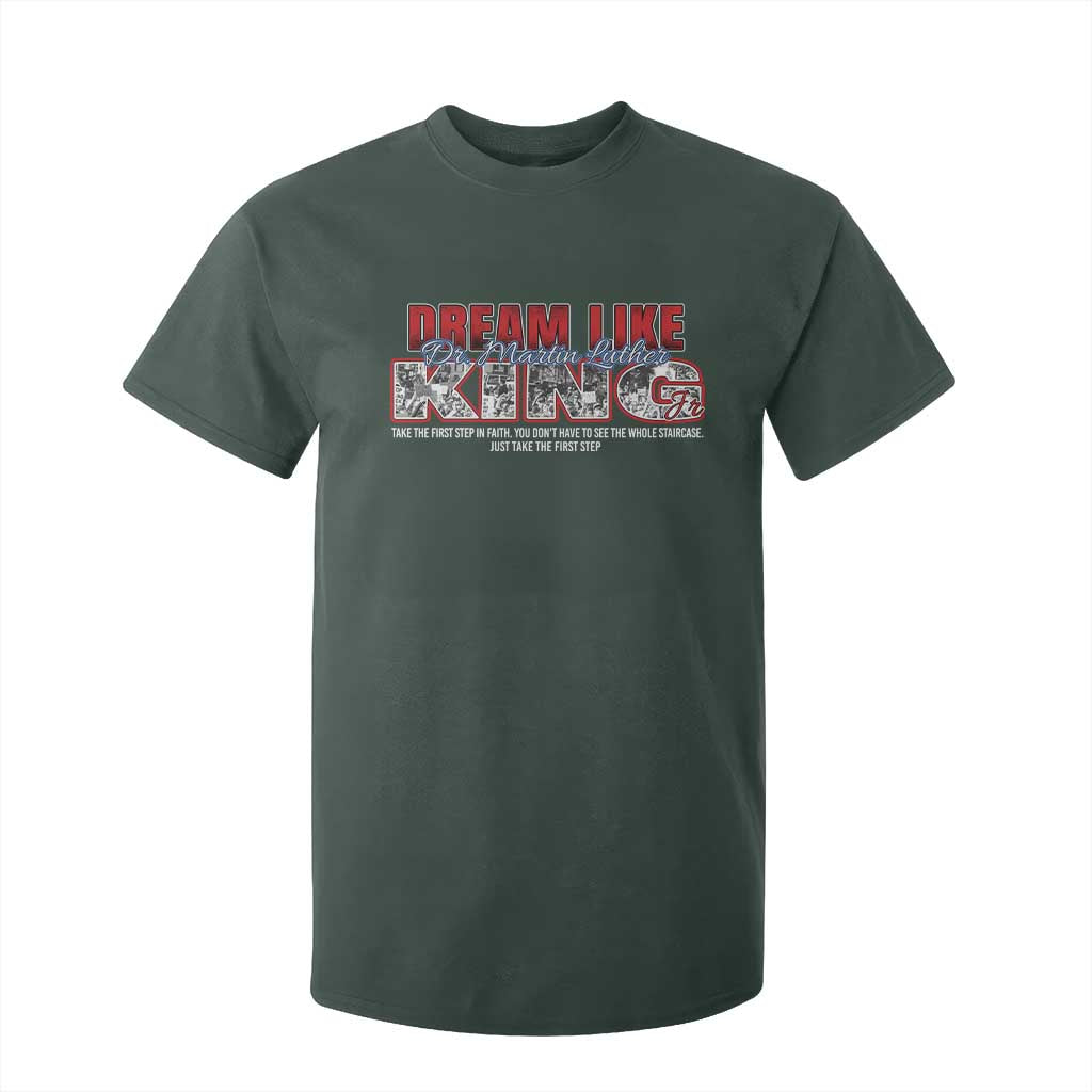 Martin Luther King Jr T Shirt For Kid Just Take The First Step MLK Day