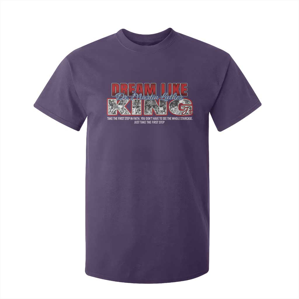 Martin Luther King Jr T Shirt For Kid Just Take The First Step MLK Day