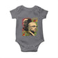 Malcolm X Martin Luther King Jr Baby Onesie The Time Is Always Right Prepare For Future Today