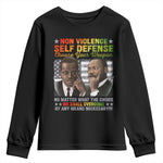 Malcolm X Martin Luther King Jr Youth Sweatshirt Choose Your Weapon No Matter What The Choice