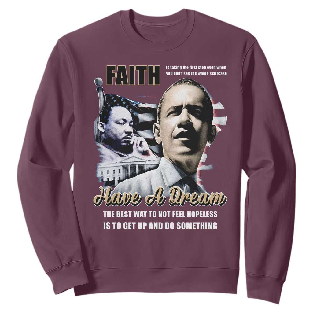 Obama Martin Luther King Jr Sweatshirt