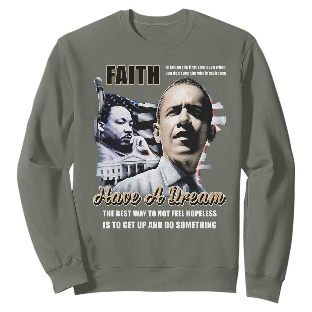 Obama Martin Luther King Jr Sweatshirt
