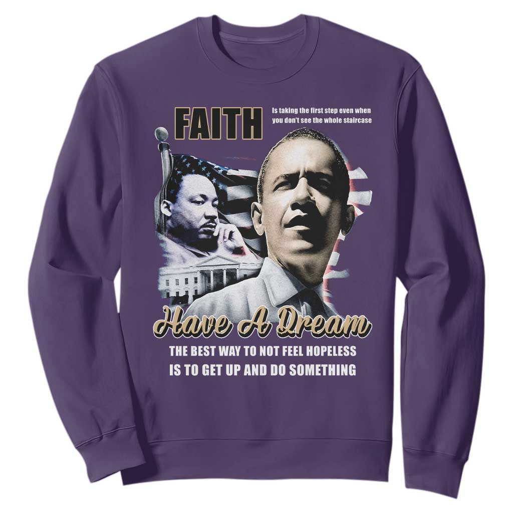 Obama Martin Luther King Jr Sweatshirt