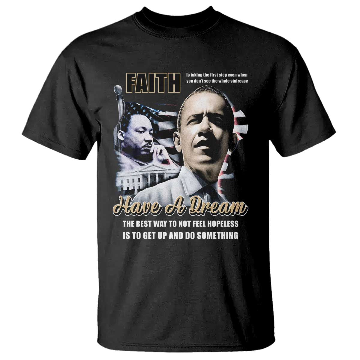 Obama Martin Luther King Jr T Shirt
