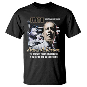 Obama Martin Luther King Jr T Shirt