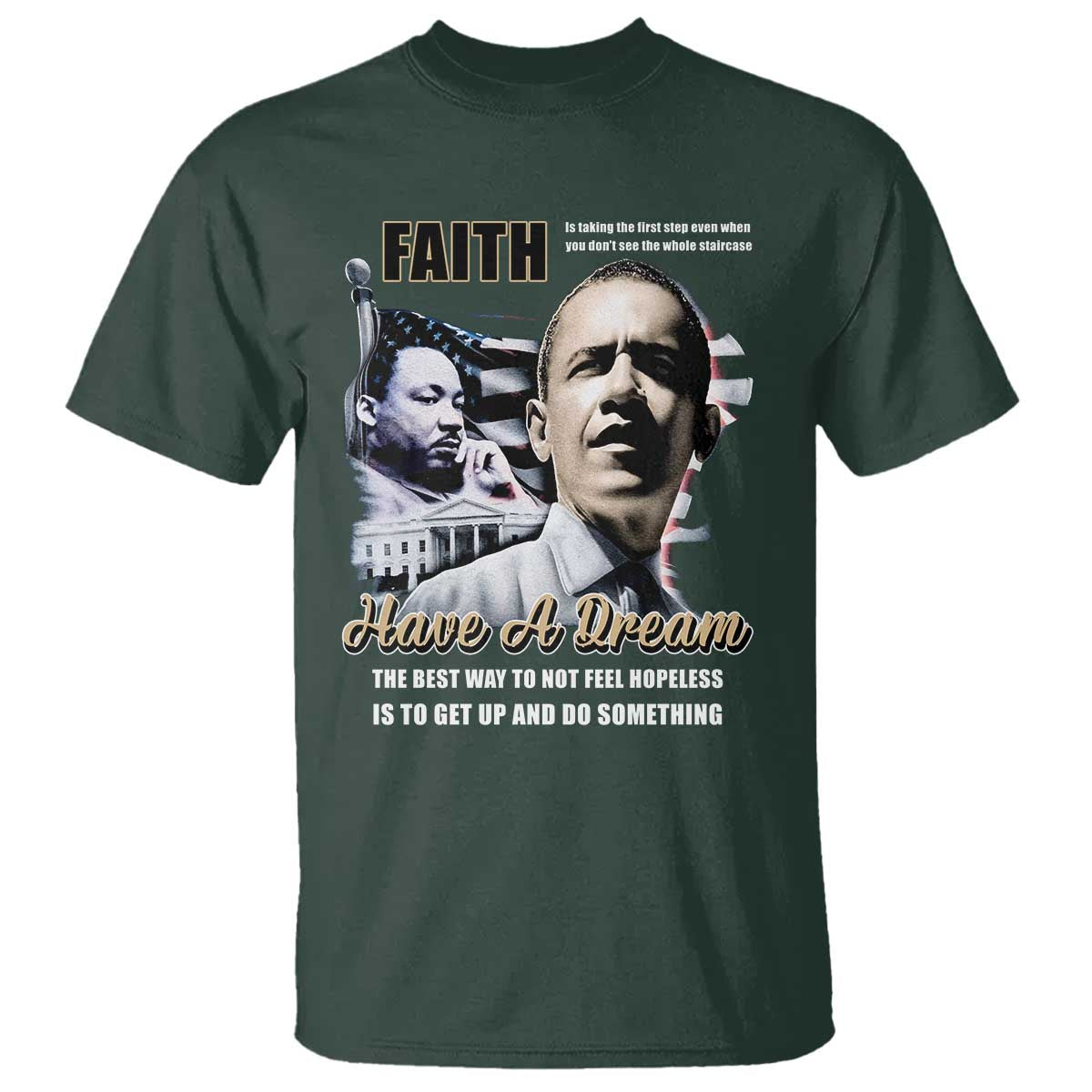 Obama Martin Luther King Jr T Shirt