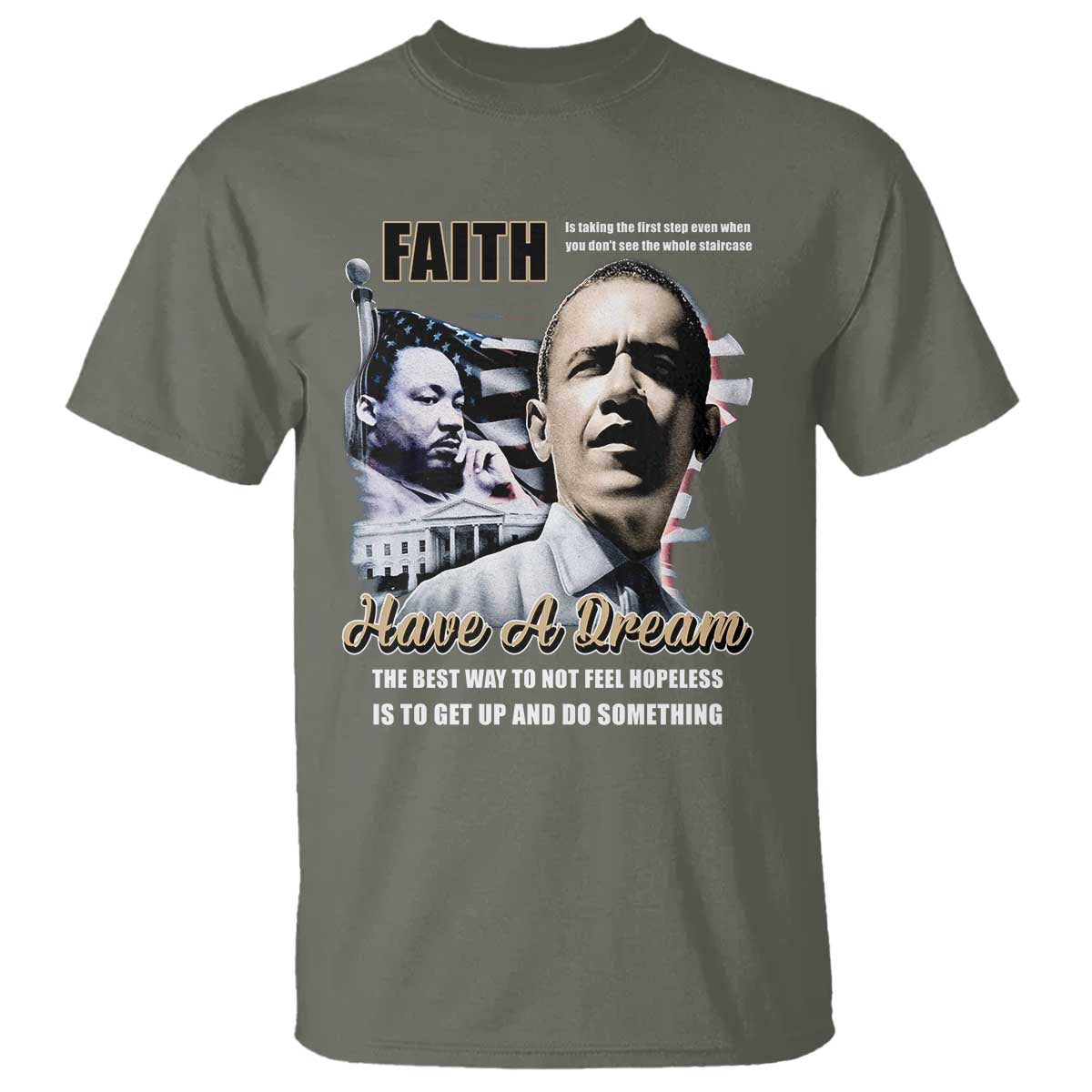 Obama Martin Luther King Jr T Shirt