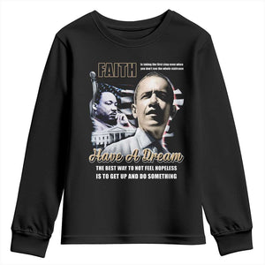 Obama Martin Luther King Jr Youth Sweatshirt