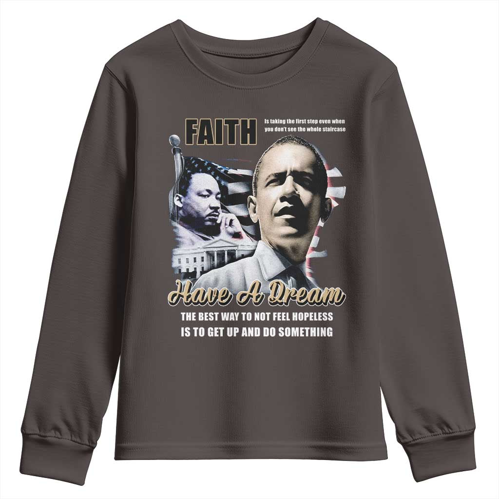 Obama Martin Luther King Jr Youth Sweatshirt