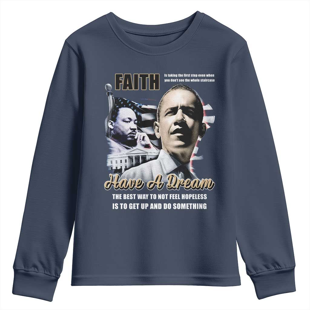 Obama Martin Luther King Jr Youth Sweatshirt