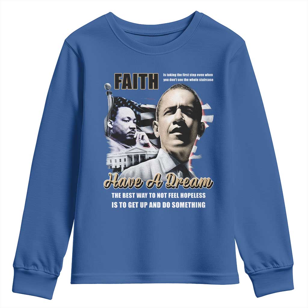 Obama Martin Luther King Jr Youth Sweatshirt