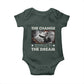 MLK Obama Baby Onesie The Change Began With The Dream