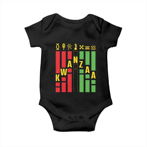 7 Principles Of Kwanzaa Baby Onesie African American Christmas