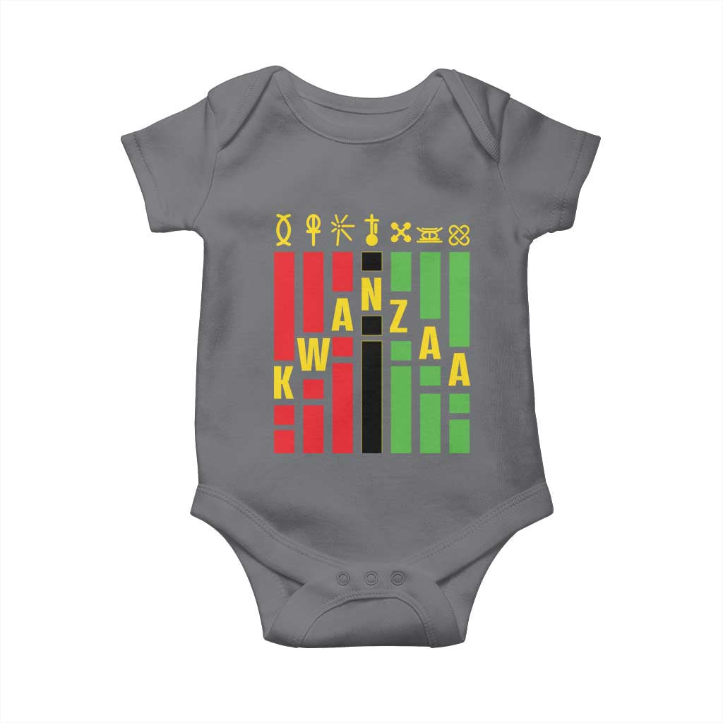 7 Principles Of Kwanzaa Baby Onesie African American Christmas
