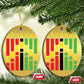 7 Principles Of Kwanzaa Christmas Ornament African American Christmas
