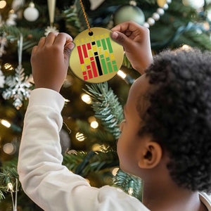 7 Principles Of Kwanzaa Christmas Ornament African American Christmas
