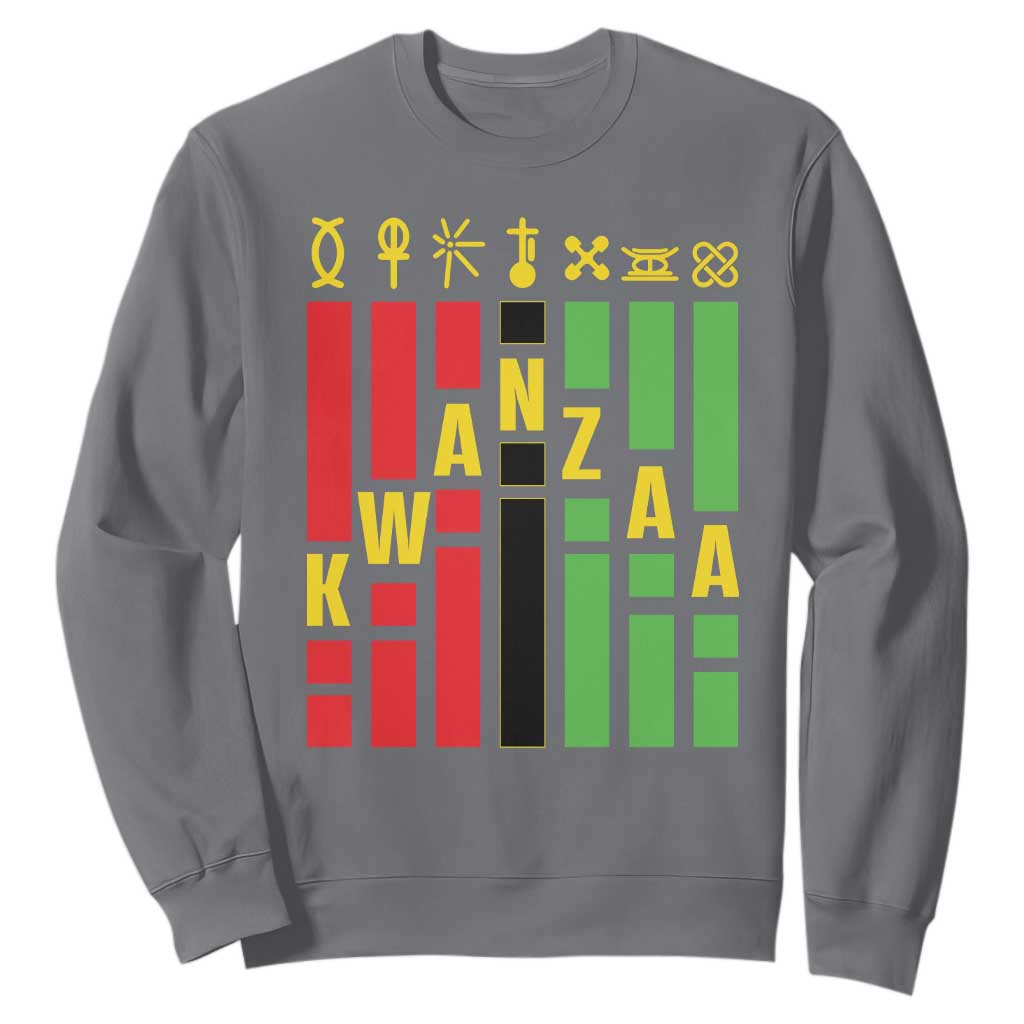 7 Principles Of Kwanzaa Sweatshirt African American Christmas