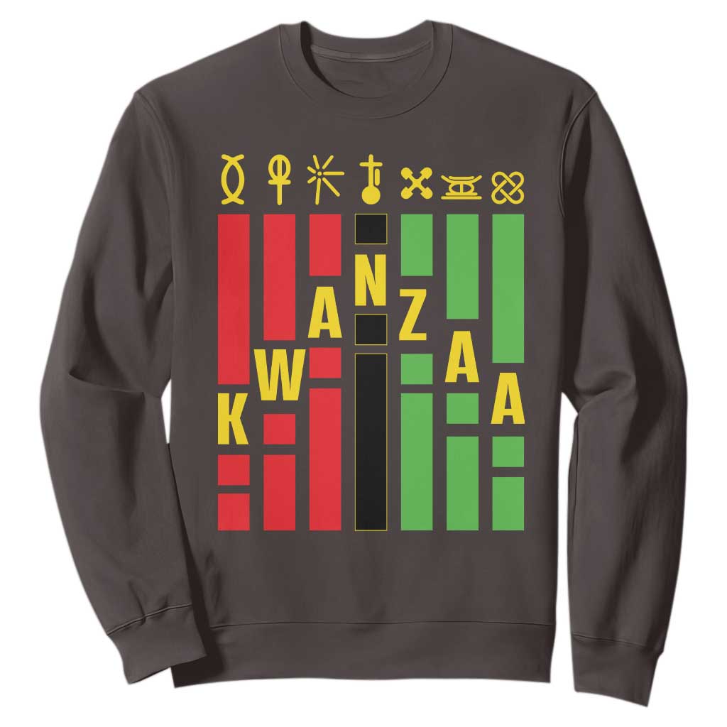 7 Principles Of Kwanzaa Sweatshirt African American Christmas