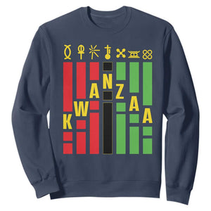 7 Principles Of Kwanzaa Sweatshirt African American Christmas