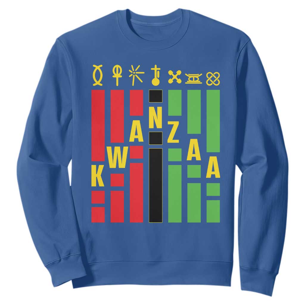 7 Principles Of Kwanzaa Sweatshirt African American Christmas