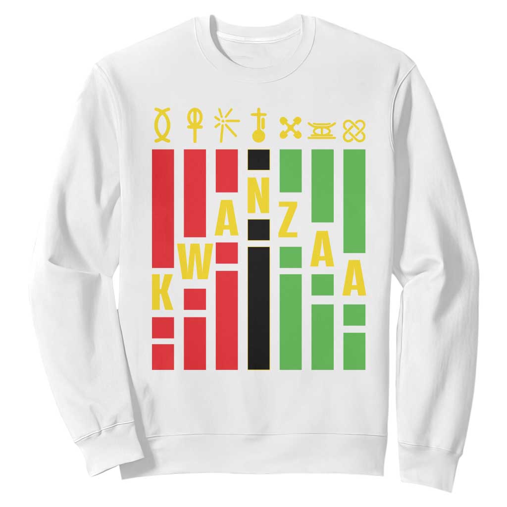 7 Principles Of Kwanzaa Sweatshirt African American Christmas