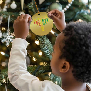 African American Christmas Christmas Ornament 7 Principles Of Kwanzaa
