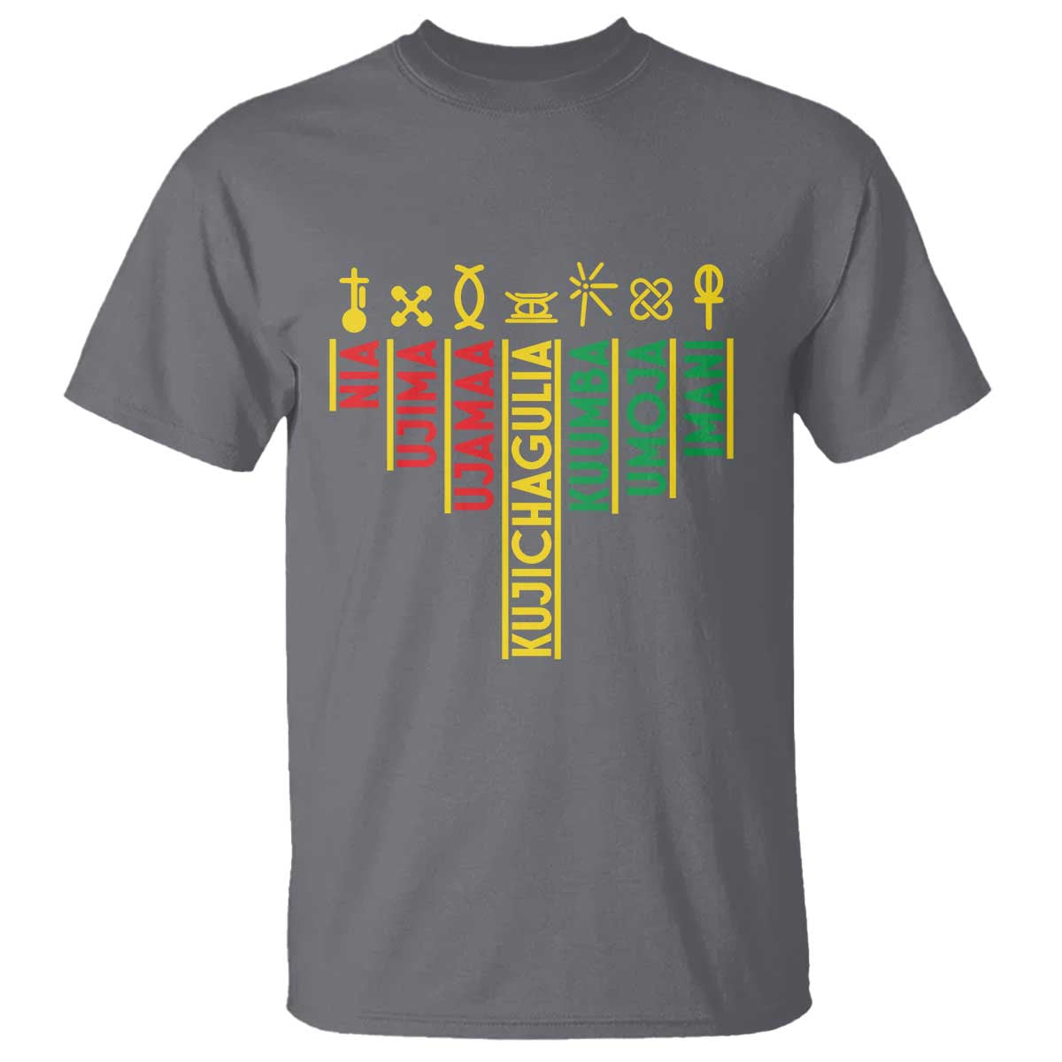 African American Christmas T Shirt 7 Principles Of Kwanzaa