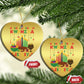 African American Xmas Kwanzaa Is Lit Christmas Ornament