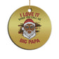 African American Christmas Santa Kwanzaa Christmas Ornament I Love It When You Call Me Big Papa