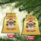 African American Christmas Santa Kwanzaa Christmas Ornament I Love It When You Call Me Big Papa