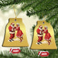 African American Christmas Black Santa Mr Mrs Claus Dancing Christmas Ornament