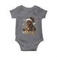 Christmas Melanin Black Girl Magic Baby Onesie