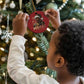 Christmas Melanin Black Girl Magic Christmas Ornament