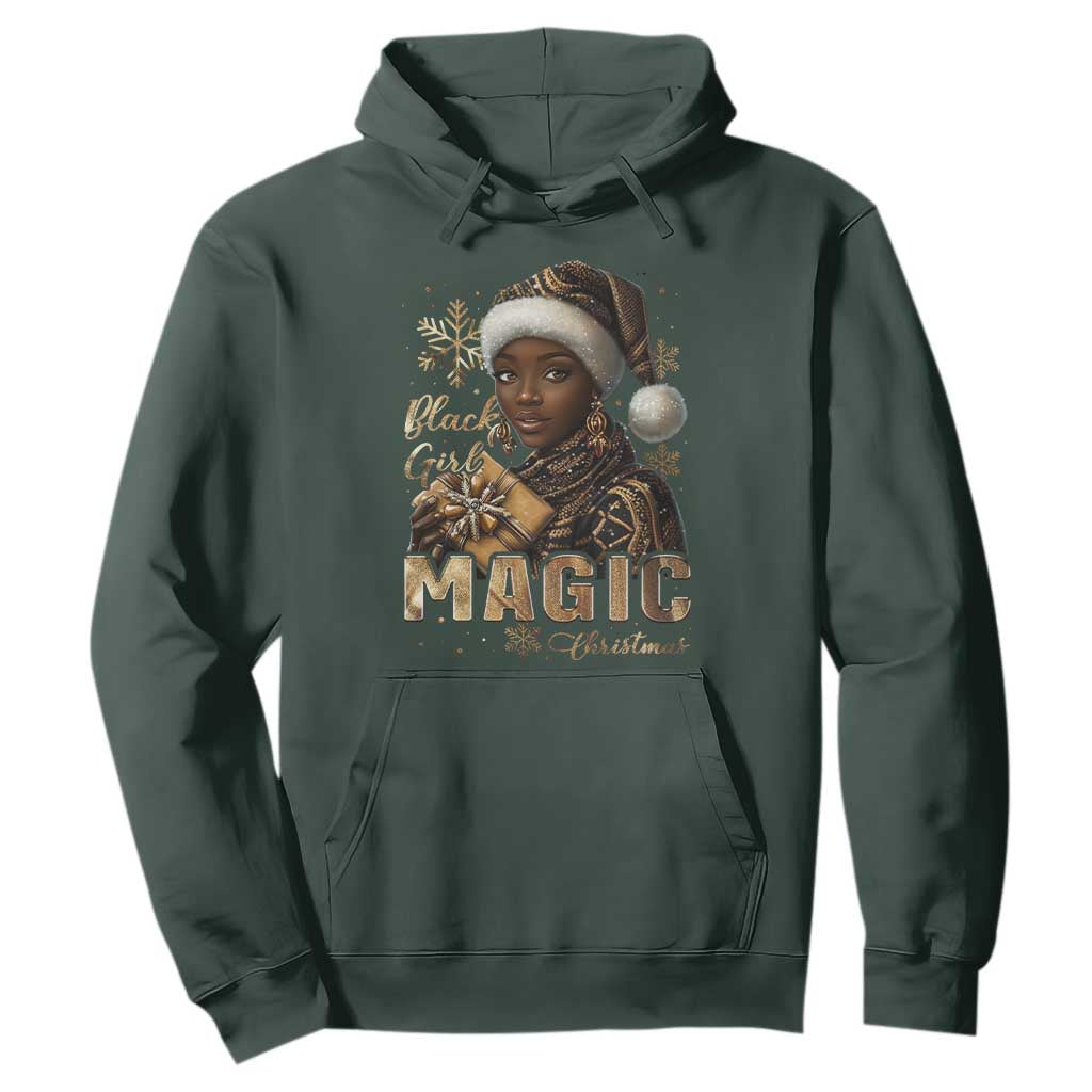 Christmas Melanin Black Girl Magic Hoodie