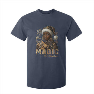 Christmas Melanin Black Girl Magic T Shirt For Kid