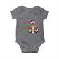 Funny Black Santa Xmas Hiphop Baby Onesie They Not Like Us African American Christmas