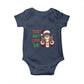 Funny Black Santa Xmas Hiphop Baby Onesie They Not Like Us African American Christmas