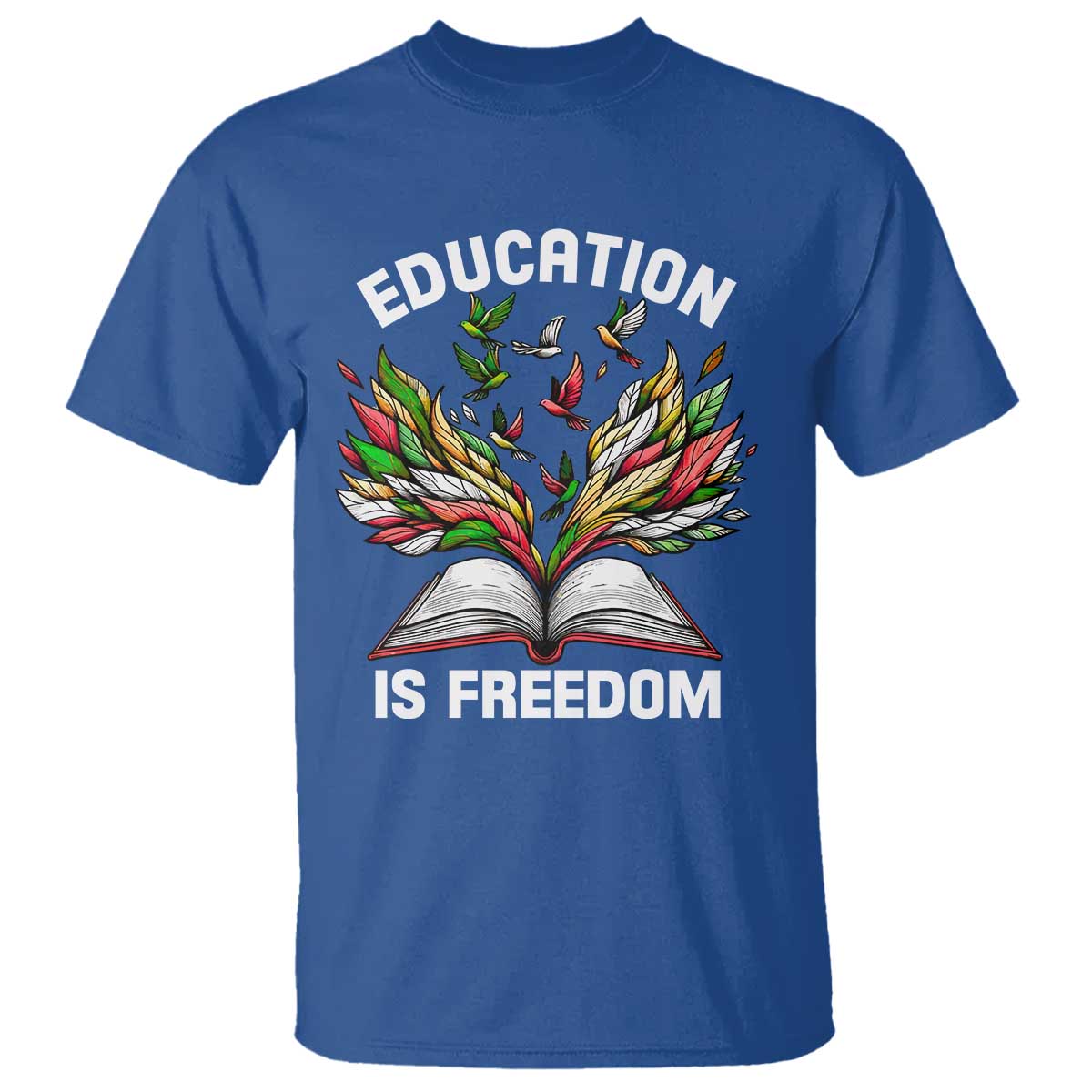 Black Teacher Pride T Shirt Education Is Freedom African Americans Black History Month