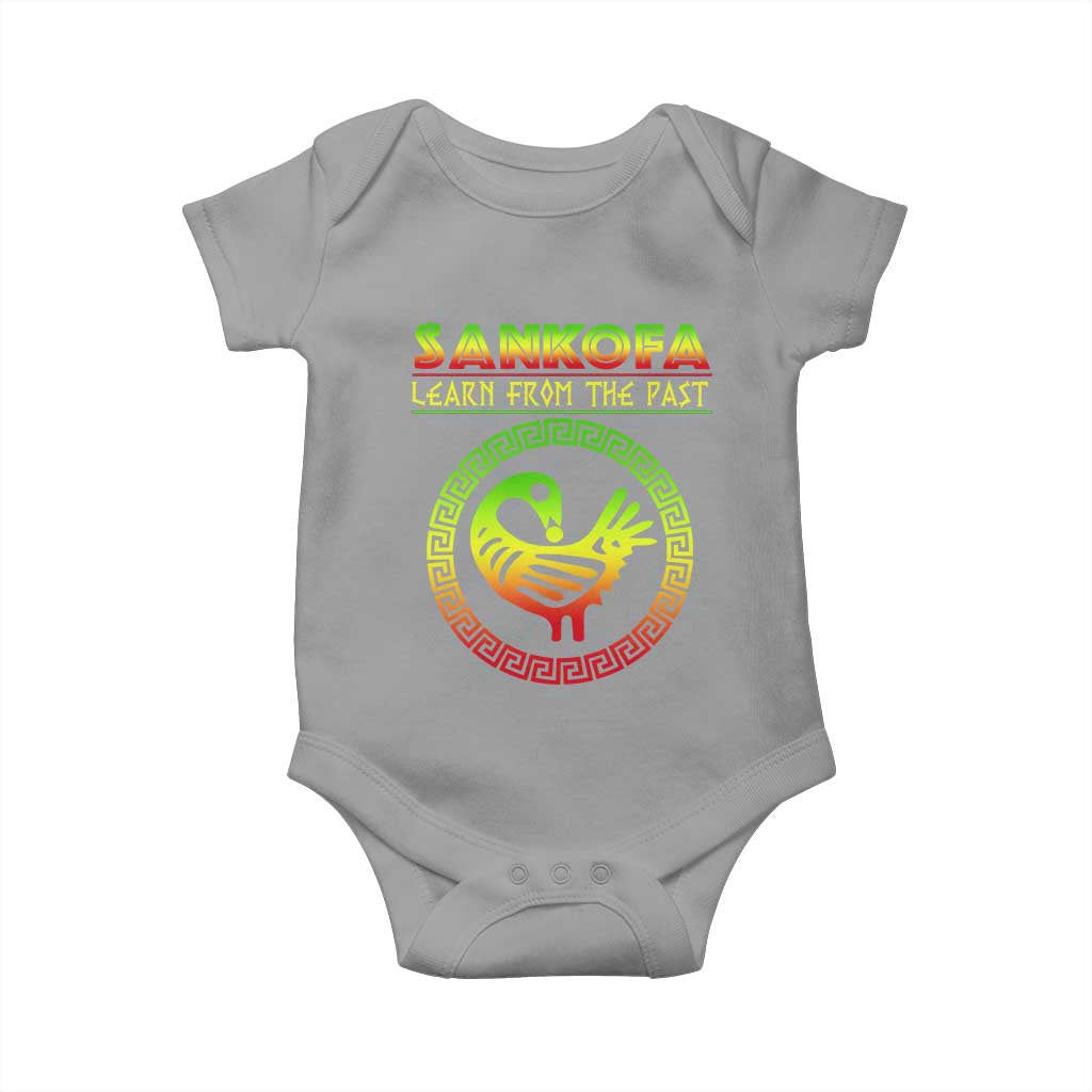 Black History Month Baby Onesie Sankofa Learn From The Past African Bird Melanin